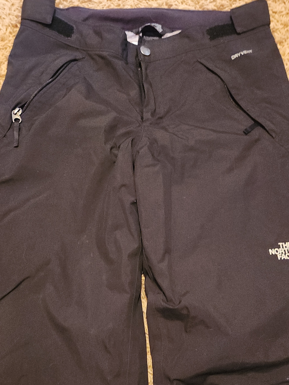 The North Face Youth Black Outdoor Snow Shell Pants Size Large 14/16 - Picture 4 of 12